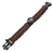 3-in-1 Multifunctional Parachute Cord Survival Bracelet with Compass & Whistle for Outdoor Activities (Red)