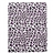 360 Degree Rotating Stand Leopard Pattern Protective PU Leather Case Cover with Sleep Function for The new iPad (Purple)