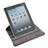 360 Degree Rotating Stand Leopard Pattern Protective PU Leather Case Cover with Sleep Function for The new iPad (Purple)