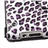 360 Degree Rotating Stand Leopard Pattern Protective PU Leather Case Cover with Sleep Function for The new iPad (Purple)