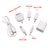 5200mAh Mango Shape Mobile Power Bank External Battery with 4 LED Lights for iPhone Nokia Samsung HTC MP3 (Yellow)