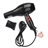 8809 High-quality 1200W Electric Hair Dryer with Concentrated Nozzle (Black)