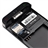D4-SII Dual SIM Card Dual Standby External Battery Case Cover for iPhone 4 /iPhone 4S (Matte Black)