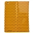 Dots Pattern Protective PU Leather Case Pouch Cover with Sleep Function & Stand for The new iPad (Yellow)