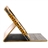 Dots Pattern Protective PU Leather Case Pouch Cover with Sleep Function & Stand for The new iPad (Yellow)