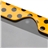 Dots Pattern Protective PU Leather Case Pouch Cover with Sleep Function & Stand for The new iPad (Yellow)