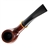FS-9382A Durable Detachable Wooden Cigarette Tobacco Smoking Pipe with Carrying Pouch