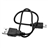 Funpower P02 2000mAh Emergency Mobile Power Portable External Battery for iPod iPhone (Black) 