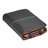 Left-right Open Protective PU Case Cover with Card Holder for iPhone 4 /iPhone 4S (Orange) 