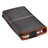 Left-right Open Protective PU Case Cover with Card Holder for iPhone 4 /iPhone 4S (Orange) 