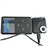Mini Multimedia Projector with AV-in & Tripod for iPhone iPad iPod (Black) 