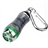 Mini Type 5-LED Flashlight Torch with Mountaineering Buckle - 3 pcs/set (Blue & Green & Grey)