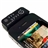 Mini Type FM Transmitter Music Kit with Car Charger for iPhone /Smartphones (Black)