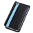 PU Leather Case Cover with Magnetic Button Closure for iPhone 4G (Black)