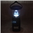 Portable Solar Powered /Hand-cranked Dynamo 2-Mode 6 LED Camping Lantern Lamp (Black) 