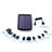 STD 3000mAh Solar /USB Powered Emergency Charger /Mobile Power Source Power Bank for Cellphone Camera Mp3 PDA GPS