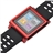 Stylish Aluminum Alloy Wrist Watch Case Cover with Silicone Band for iPod Nano 6th Generation (Red)