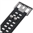 Stylish Aluminum Alloy Wrist Watch Case Cover with Silicone Band for iPod Nano 6th Generation (Red)