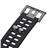 Stylish Aluminum Alloy Wrist Watch Case Cover with Silicone Band for iPod Nano 6th Generation (Silver) 