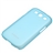 Stylish Baseus Silker Case Protective Back Cover with Stylus Pen & Screen Guard for Samsung Galaxy SIII /I9300 (Blue)