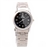 Stylish Stainless Steel Couple Watches with Date Display & Round Dial (Black) 