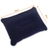Super-thick Flocking Fabric Inflatable Pillow Portable Travel Pillow for Outdoor Activities (Dark Blue)