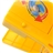 USB /3 * AA Powered Mini Clip Fan with Oscillating Head (Yellow)