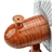 USB /4 * AA Batteries Powered Mini Fan with Oscillating Head