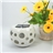 300mAh Solar /Battery Powered 7 Color LED Ceramic Lamp /Pen Container 
