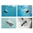Apple Shaped Crystal Pet Ant Box Workshop Educational Children Toy (Random Color)