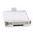 D4-C 2200mAh Mobile Back-clip Power Backup Battery Emergency Charger Protective Back Case for iPhone 4 iPhone 4S (White)