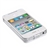 D4-C 2200mAh Mobile Back-clip Power Backup Battery Emergency Charger Protective Back Case for iPhone 4 iPhone 4S (White)