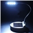 Eco-friendly Design USB /Solar Powered Super Bright 4-LED Table Lamp Reading Light (Silver) 