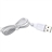 Lovely Starfish Shaped High-speed 4-port USB 2.0 Hub with Color-changing Light for PC Laptop Notebook (White & Grey)