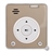 Mini Music Projector Digital Home Projector MP3 Player Projector with Micro SD Card Slot /Earphone Jack (Champagne) 