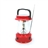 Multifunctional 3500mAh 4-LED Super Bright Solar Light Portable Camping Tent Lamp with FM Radio (Red)