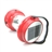 Multifunctional 3500mAh 4-LED Super Bright Solar Light Portable Camping Tent Lamp with FM Radio (Red)