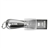 SSK E7 SFD206 Water-drop Style Metal Waterproof 4GB USB 2.0 Flash Drive U-disk with Key Ring (Silver)