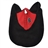 Soft Neoprene & Thermal Fleece Winter Outdoor Protective Neck Warmer Face Mask (Black & Red) 