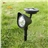  Solar 600mAh 3 LED Rotatable Lawn Light Flood Light Spotlight 