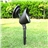  Solar 600mAh 3 LED Rotatable Lawn Light Flood Light Spotlight 