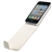 Up-down Open Style Crocodile Skin PU Protective Case Cover with Inner Hard Back Case for iPhone 4 /iPhone 4S (White) 