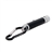 2 LED & Red Laser Pointer KeyChain Torch Flashlight (Black)