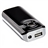 5600mAh External Emergent Battery Portable Power Bank with Flashlight for iPhone Cellphone MP3 Camera (Black)