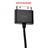 5600mAh External Emergent Battery Portable Power Bank with Flashlight for iPhone Cellphone MP3 Camera (Black)