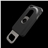 Creative Slide-out Bottle Opener Style Hard Protective Back Case Cover for iPhone 4 /iPhone 4S (Black) 