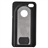 Creative Slide-out Bottle Opener Style Hard Protective Back Case Cover for iPhone 4 /iPhone 4S (Black) 