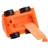 Lovely Cartoon Car Shaped Electric Fan (Orange)