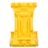 Multifunctional Folding Anti-skid Cellphone Holder with Adjustable Back Angle for iPhone iPad (Yellow)