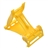 Multifunctional Folding Anti-skid Cellphone Holder with Adjustable Back Angle for iPhone iPad (Yellow)